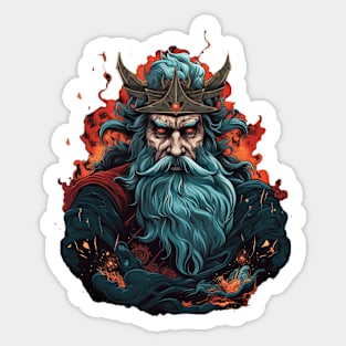 Hades, King of the Dead and Underworld Sticker